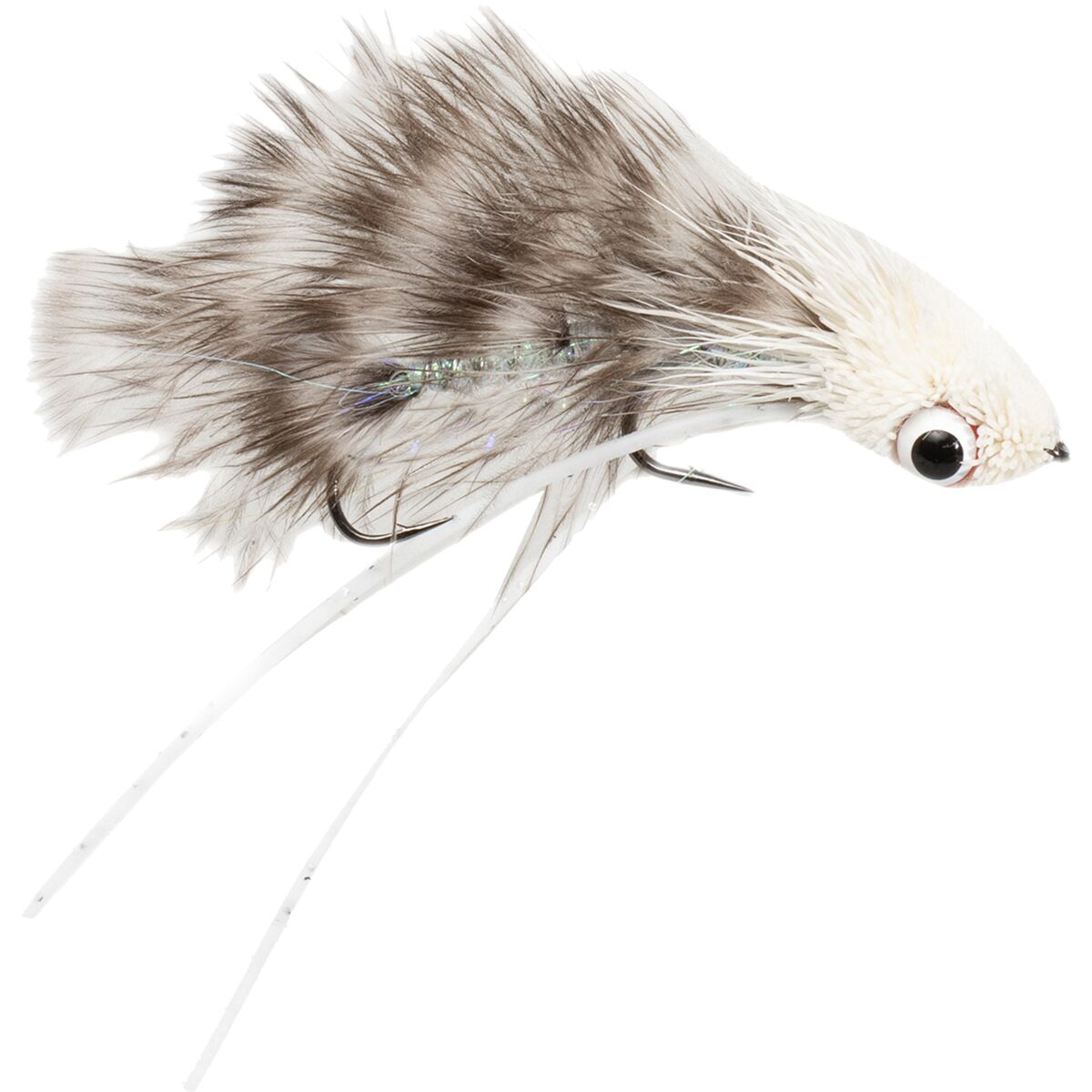 Montana Fly Company Montana Fly Company Galloup's Barred Micro Dungeon - 6 Pack White, 10 [1/2 Doz]