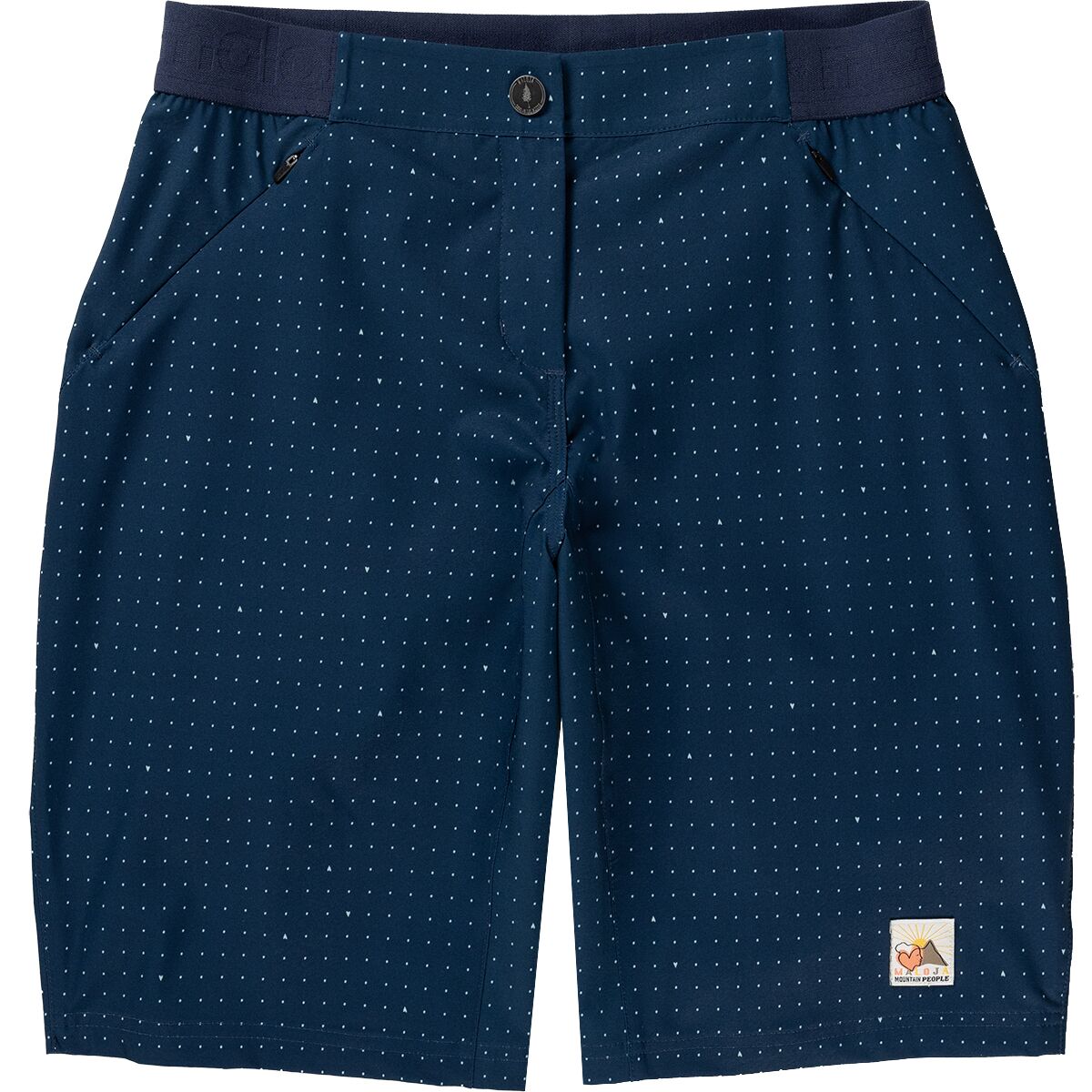 Image of Maloja AnemonaM Printed Mountain Bike Short - Women's Midnight Dotgrid, M