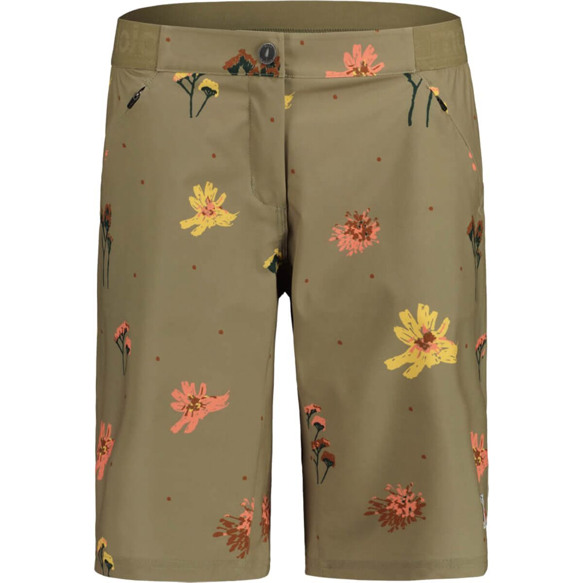 Image of Maloja AnemonaM Printed Mountain Bike Short - Women's Oak Wildflowers, S