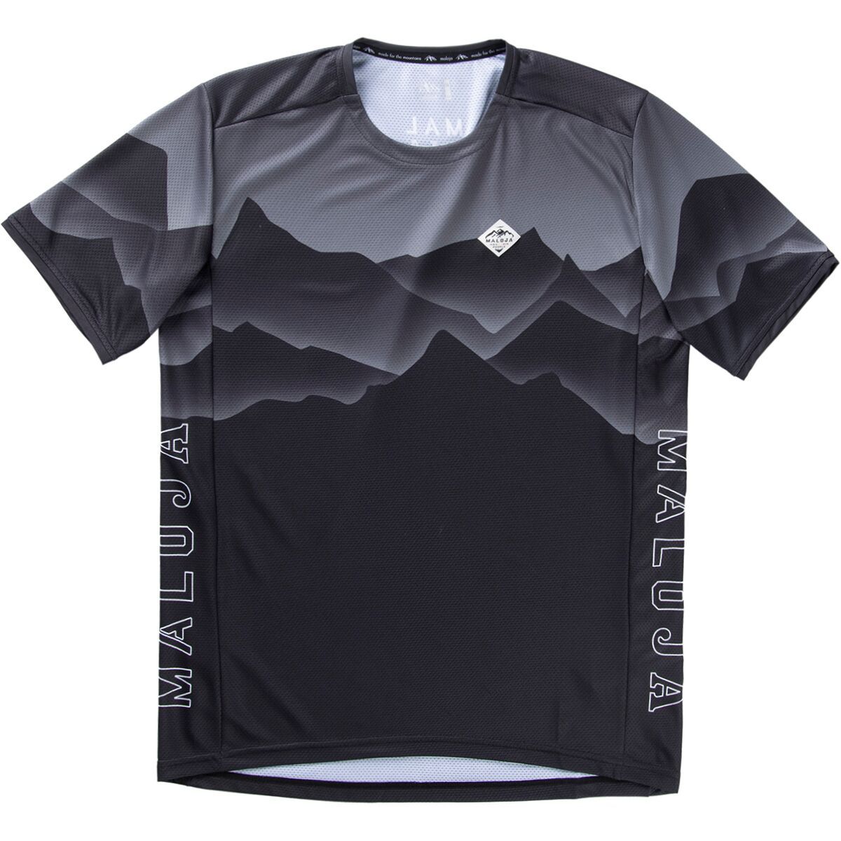Maloja Maloja ChandolinM Multi Short-Sleeve Mountain Bike Jersey - Men's Moonless, S