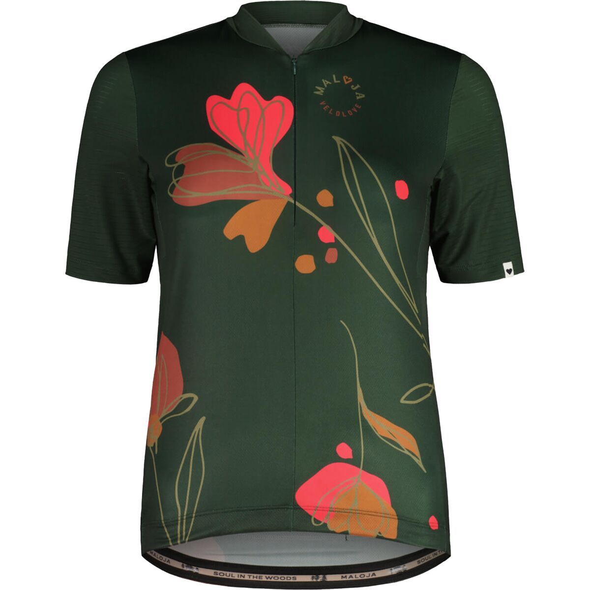 Maloja Maloja SarsteinM Short-Sleeve Jersey - Women's Fir Alpflower, S