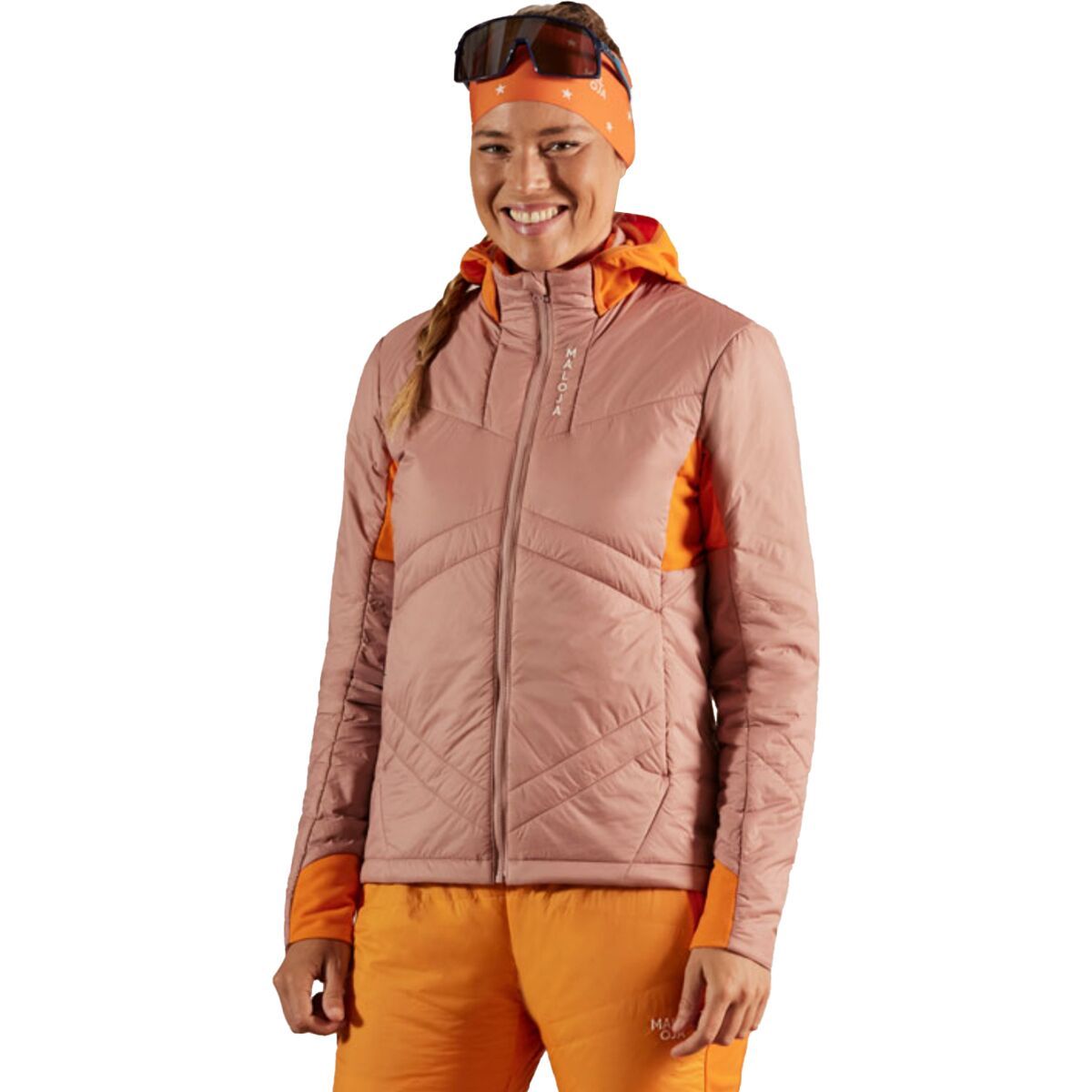 Image of Maloja TrevisoM Jacket - Women's Mauve Multi, L