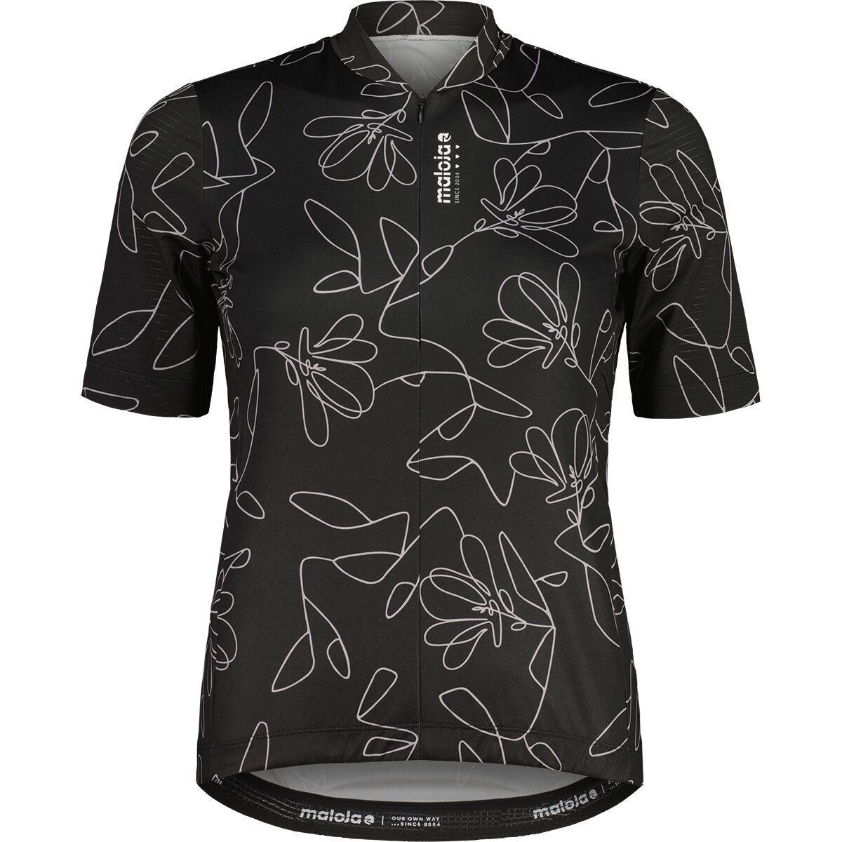 Maloja MandrettM Short-Sleeve Jersey - Women's Deep Black, M