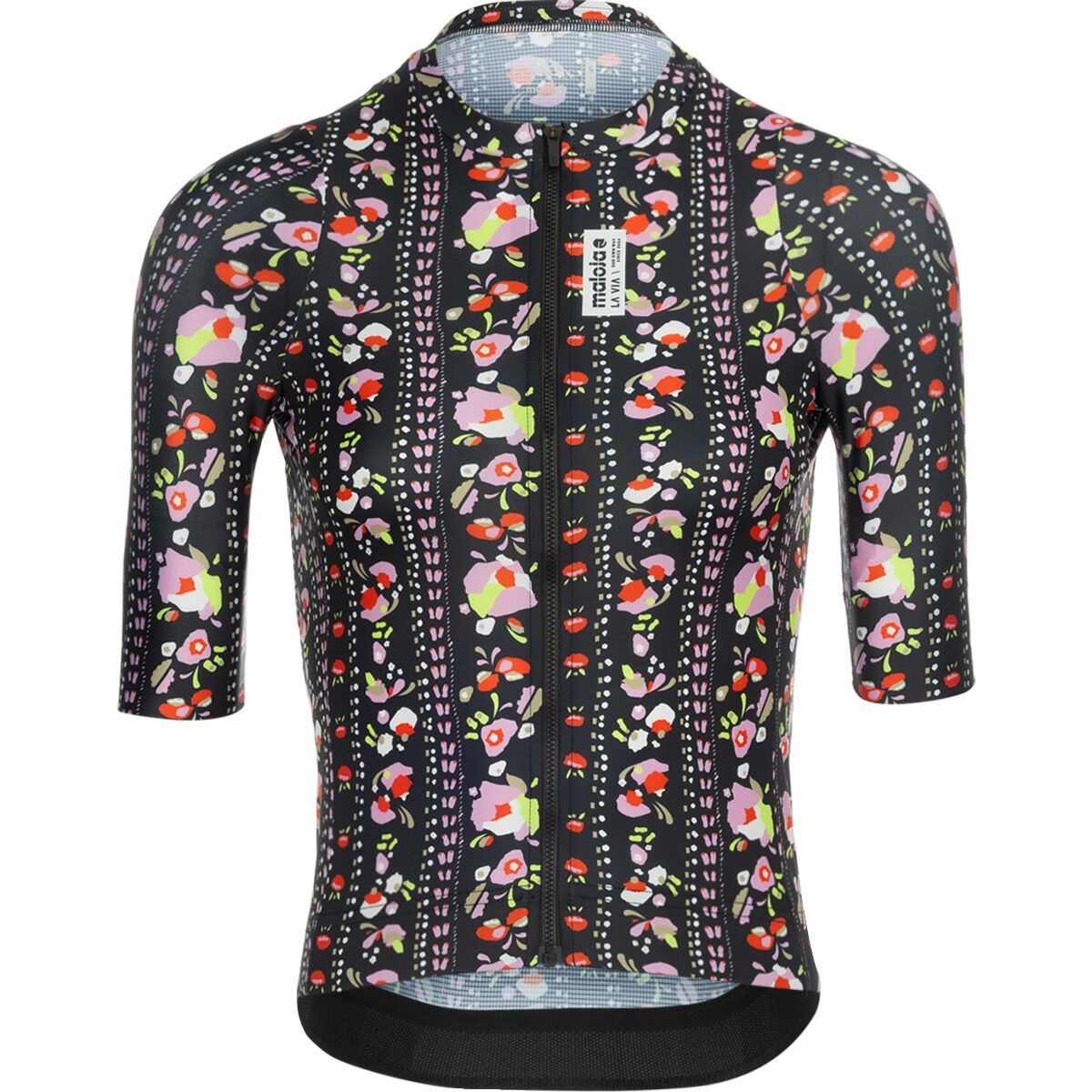 Maloja SokostiM Short-Sleeve Jersey - Women's Deep Black Rivulet, S