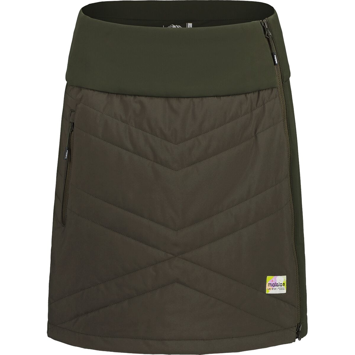 Image of Maloja HochfeilerM Ski Touring Puffer Skirt - Women's Alpine Woods, M