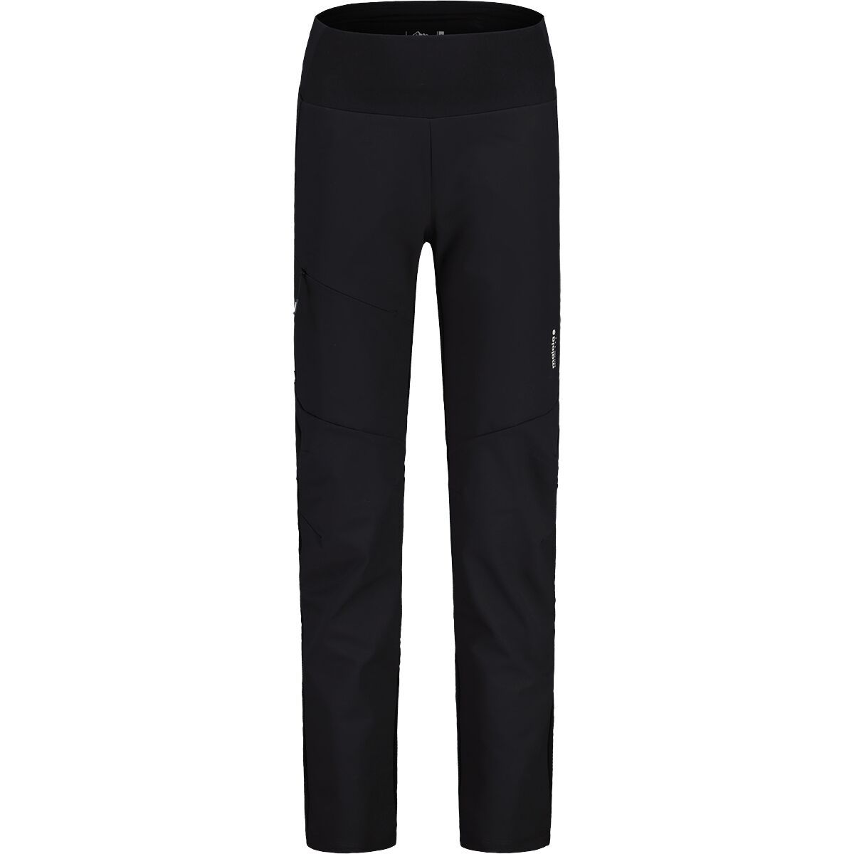Image of Maloja NunaM Nordic Hybrid Softshell Pant - Women's Deep Black, S/Reg