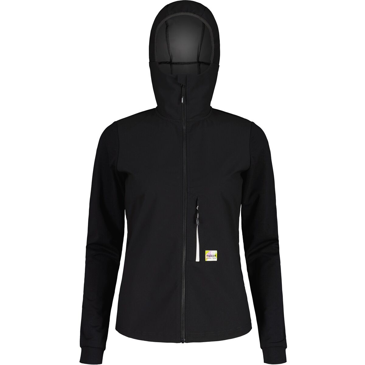 Image of Maloja SennesM Nordic Hybrid Softshell Jacket - Women's Deep Black, M