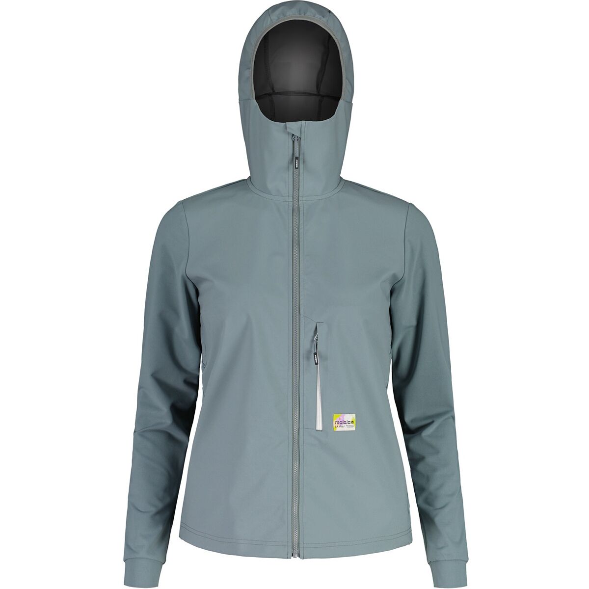 Image of Maloja SennesM Nordic Hybrid Softshell Jacket - Women's Shaded Sage, M