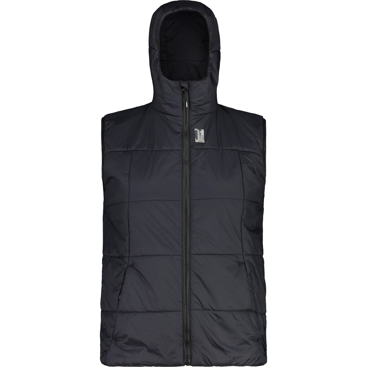 Image of Maloja MejaM Ski Touring Hooded Puffer Vest - Women's Deep Black, XL