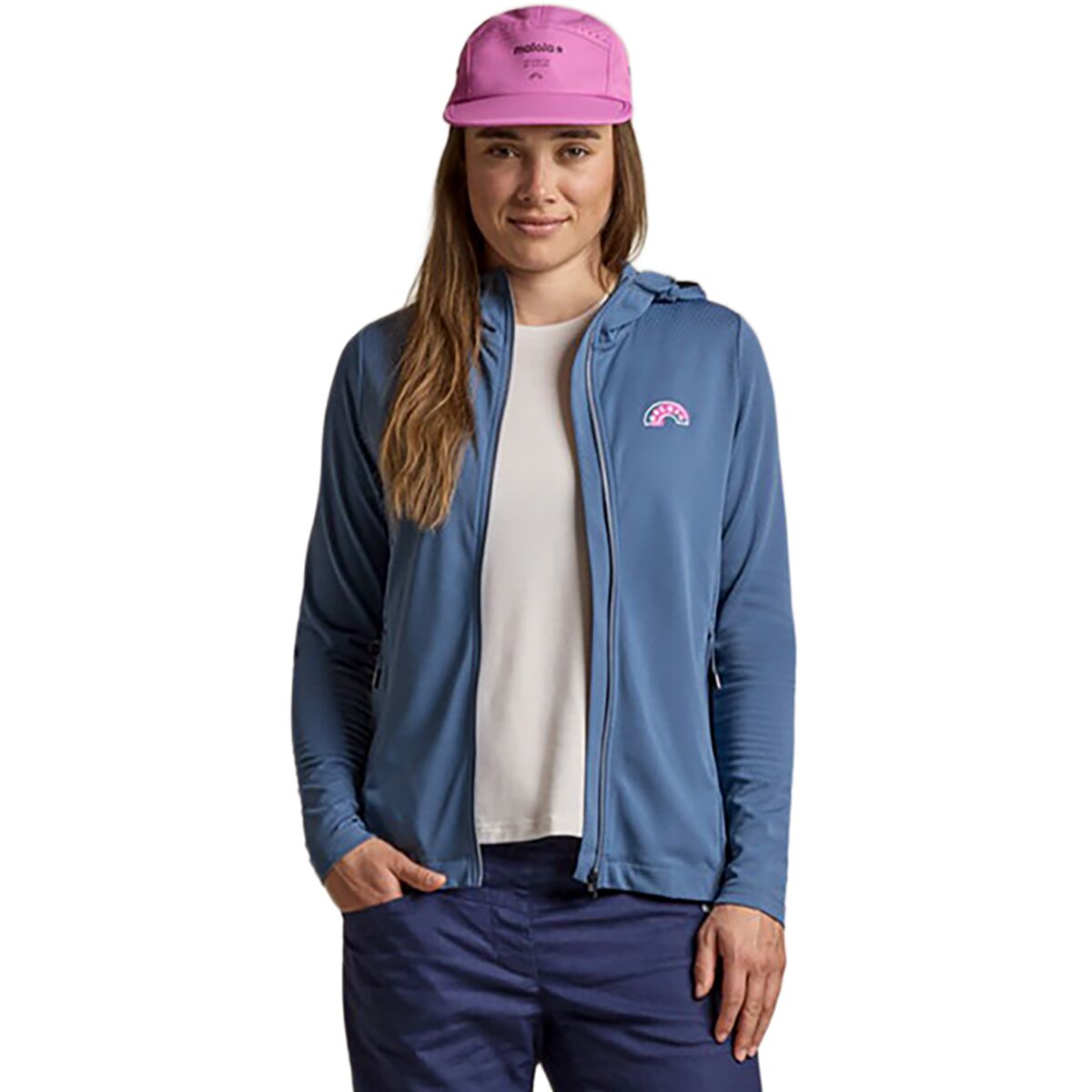 Image of Maloja EbensteinM Mountain Fleece Jacket - Women's Dusty Blue, M