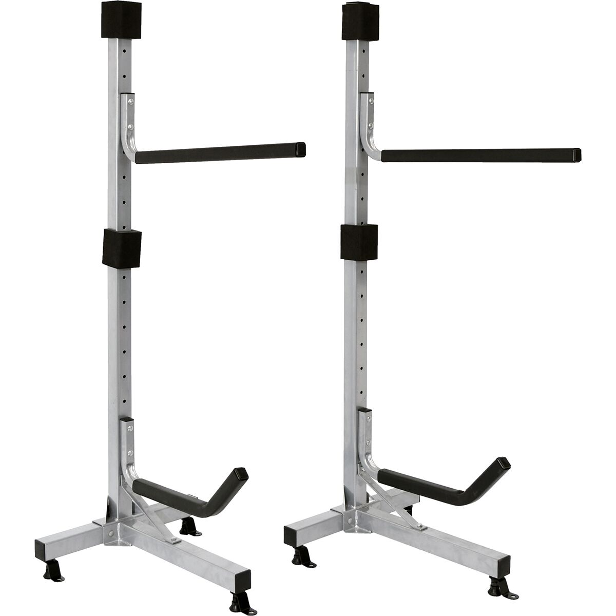 Image of Malone Auto Racks Atlas Indoor/Outdoor FS Rack - 1 Kayak/1 SUP Silver, One Size