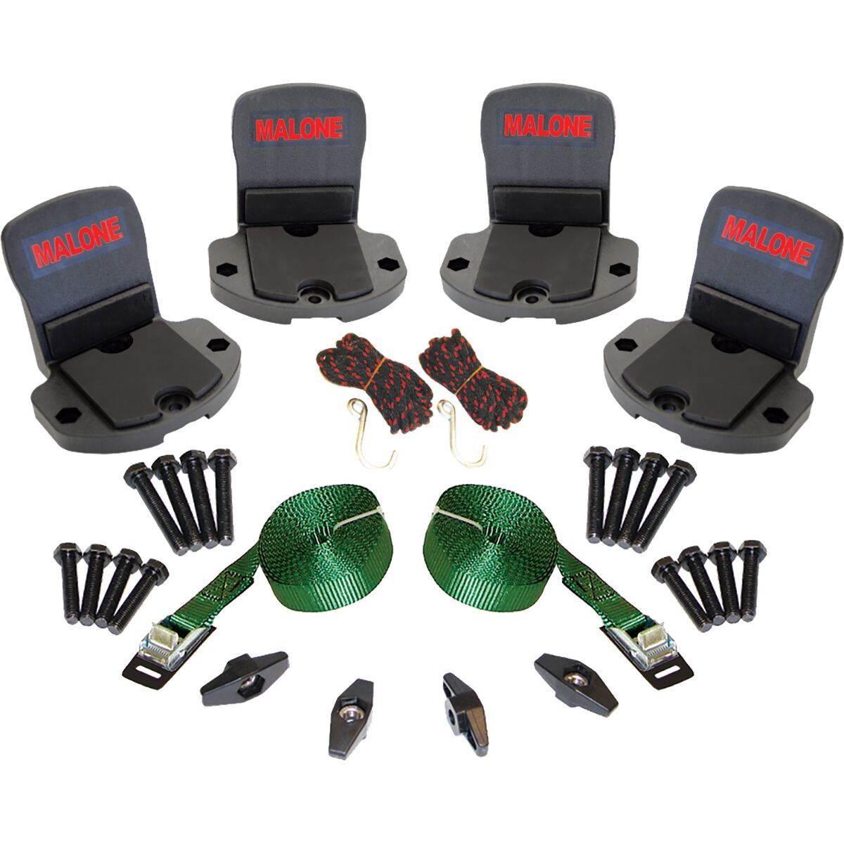 Image of Malone Auto Racks Big Foot Pro Canoe Carrier Black, One Size