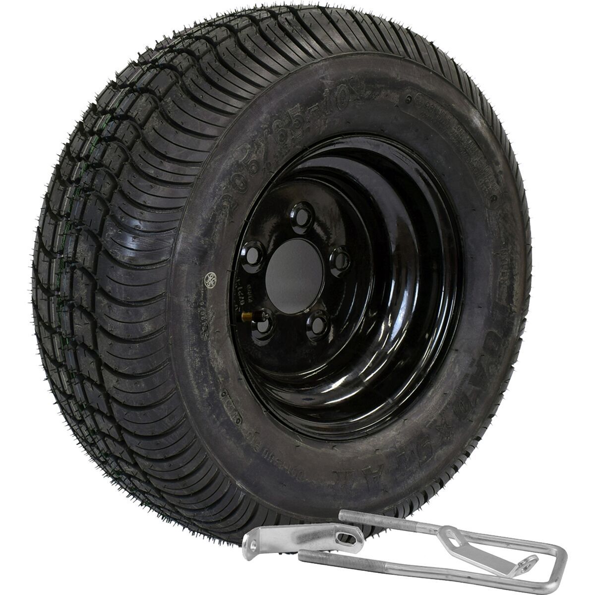 Image of Malone Auto Racks MicroSport Off-Road 10in Spare Tire With Lockable Attachment Black, One Size