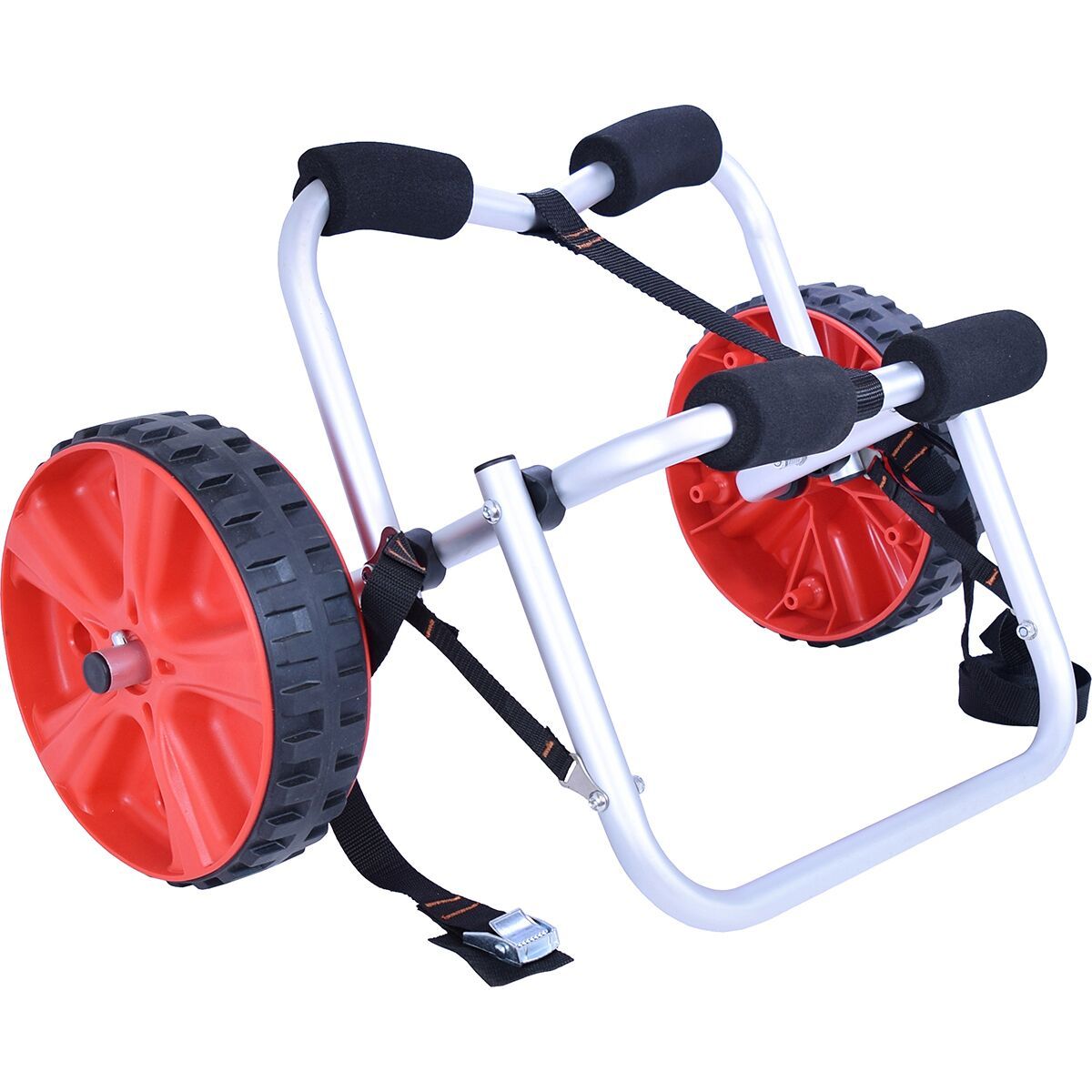 Image of Malone Auto Racks NomadTRX Standard Kayak Cart Silver, No-Flat Tires
