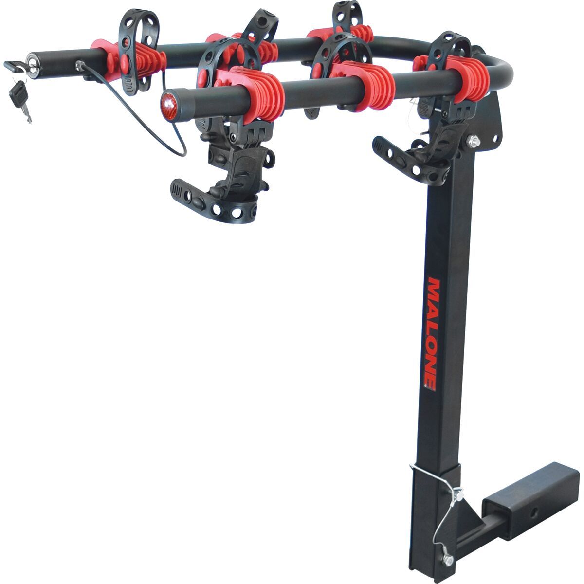 Image of Malone Auto Racks Runway HM3 OS - Hitch Mount 3 Bike Carrier Black, One Size