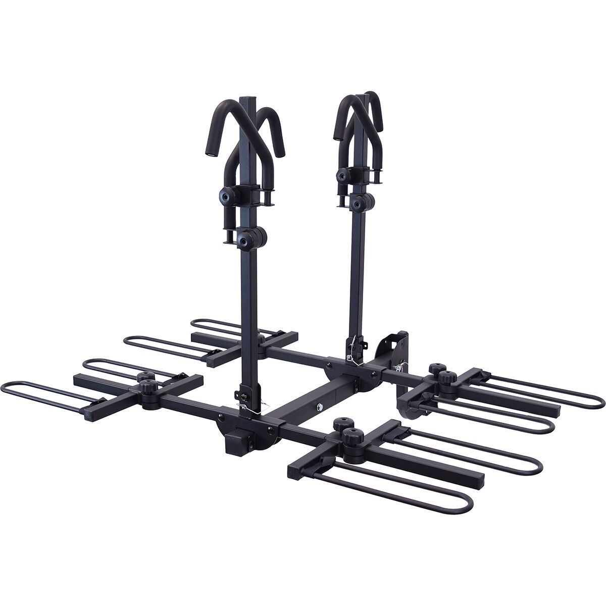 Malone Auto Racks Malone Auto Racks Runway HM4 - Hitch Mount Platform 4 Bike Carrier Black, One Size