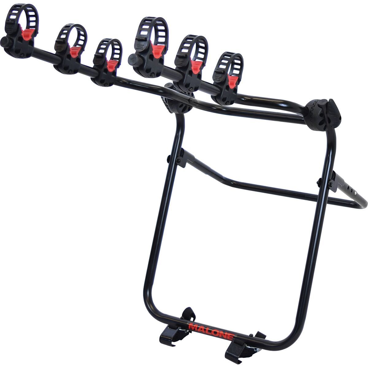 Image of Malone Auto Racks Runway Spare T3 - Spare Tire Mount 3 Bike Carrier Black, One Size