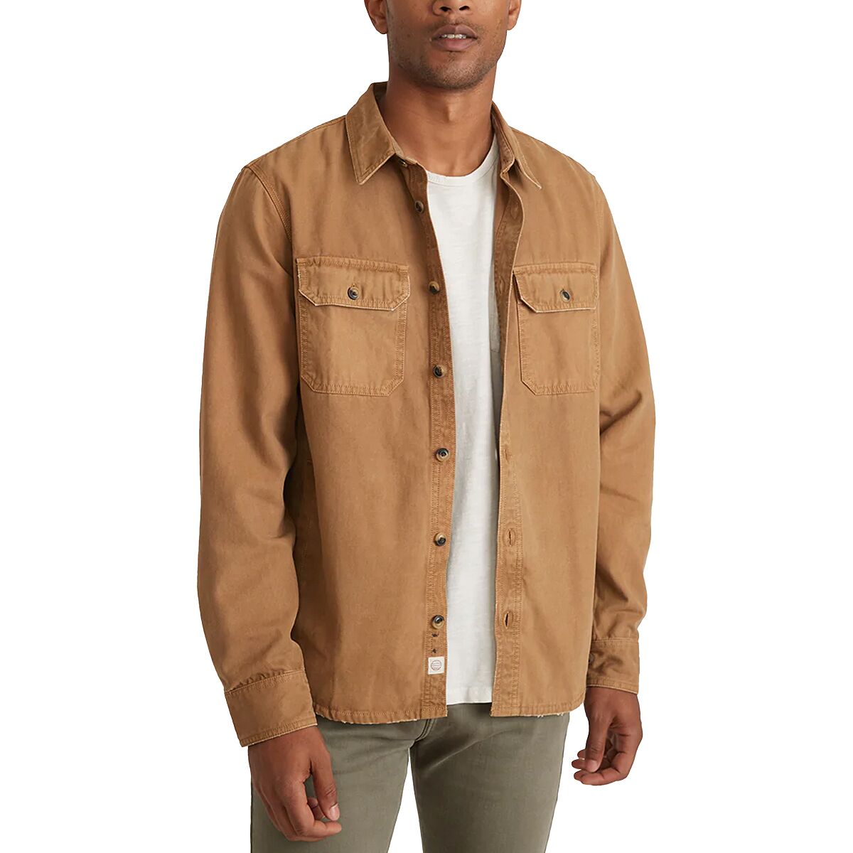 Marine Layer Broken In Canvas Overshirt 