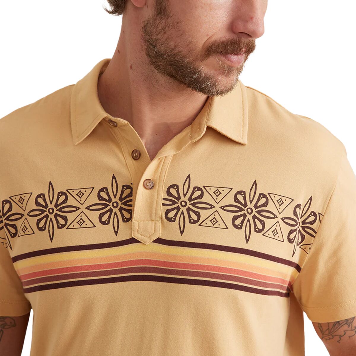 Marine Layer Archive Preston Polo Shirt - Men's - Clothing
