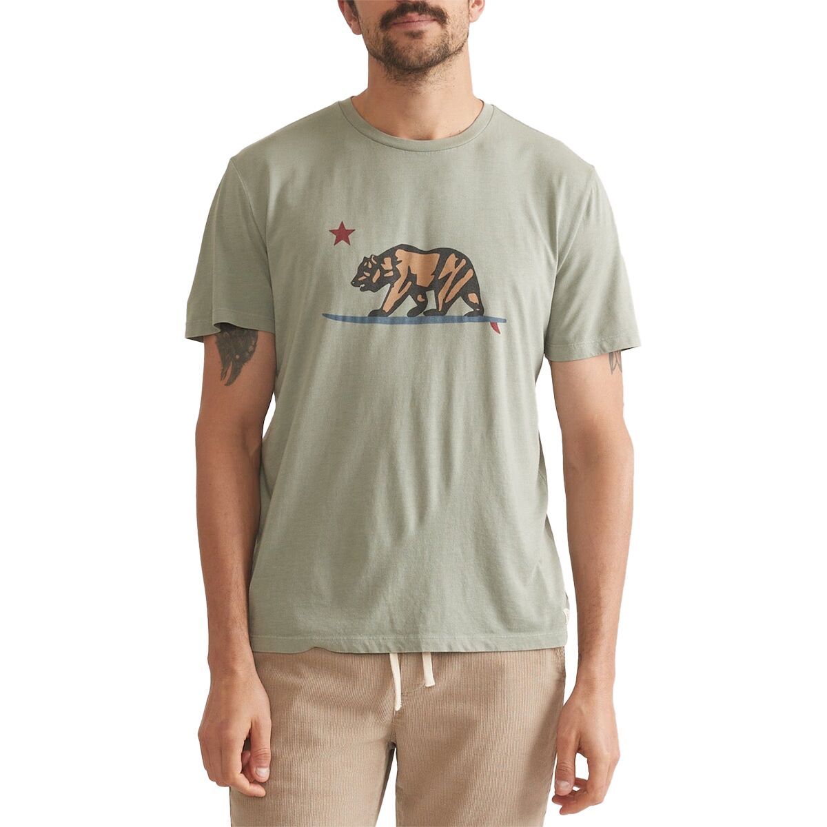 Marine Layer Signature Crew Graphic T-Shirt - Men