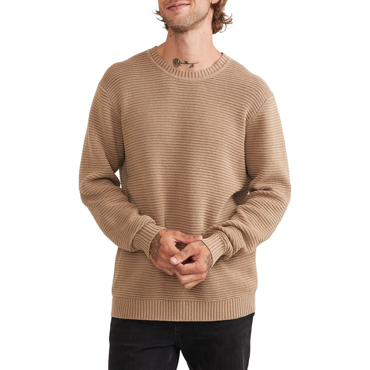 Marine Layer Garment Dye Crew Sweater - Men's