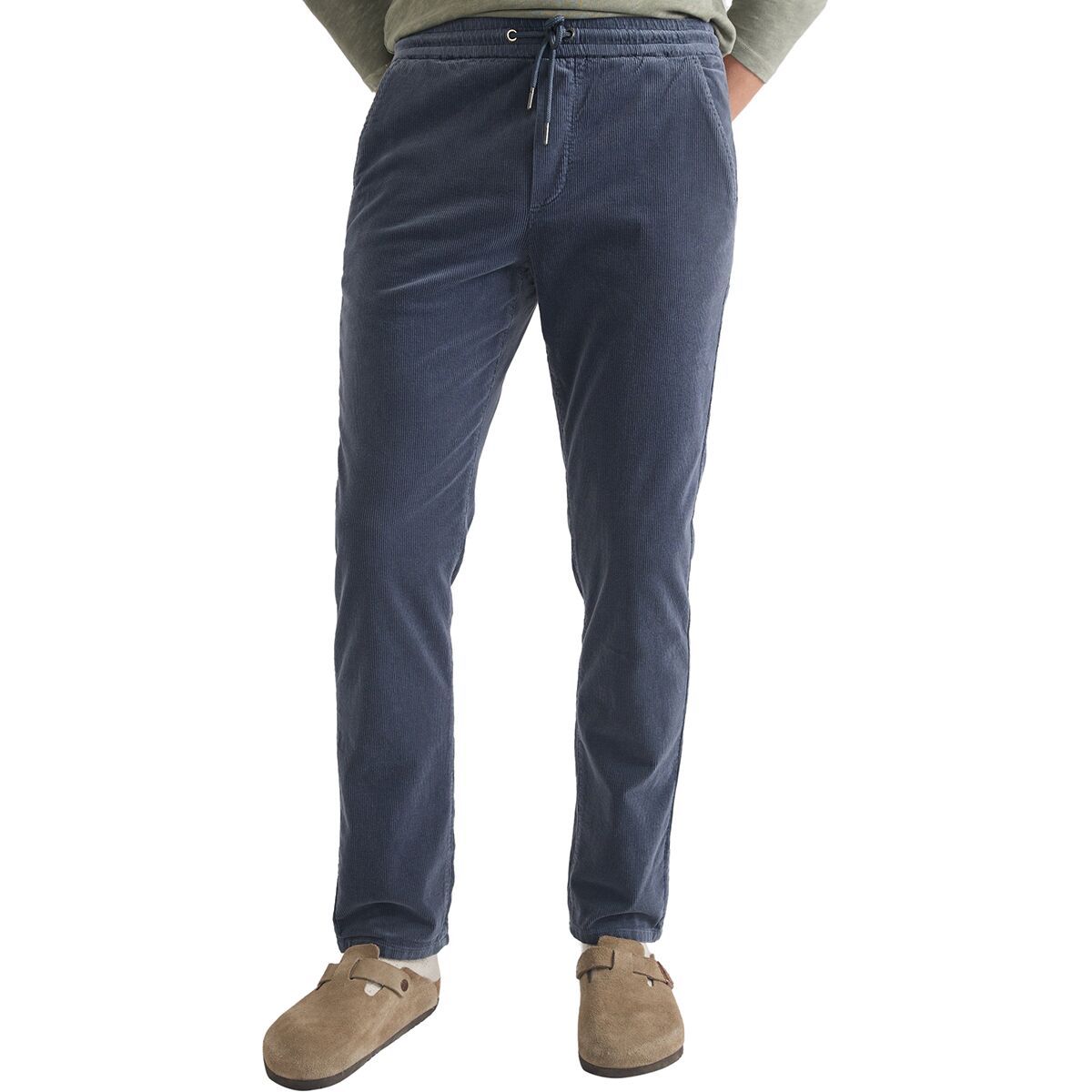 Image of Marine Layer Saturday Cord Pant - Men's Washed Indigo, XXL