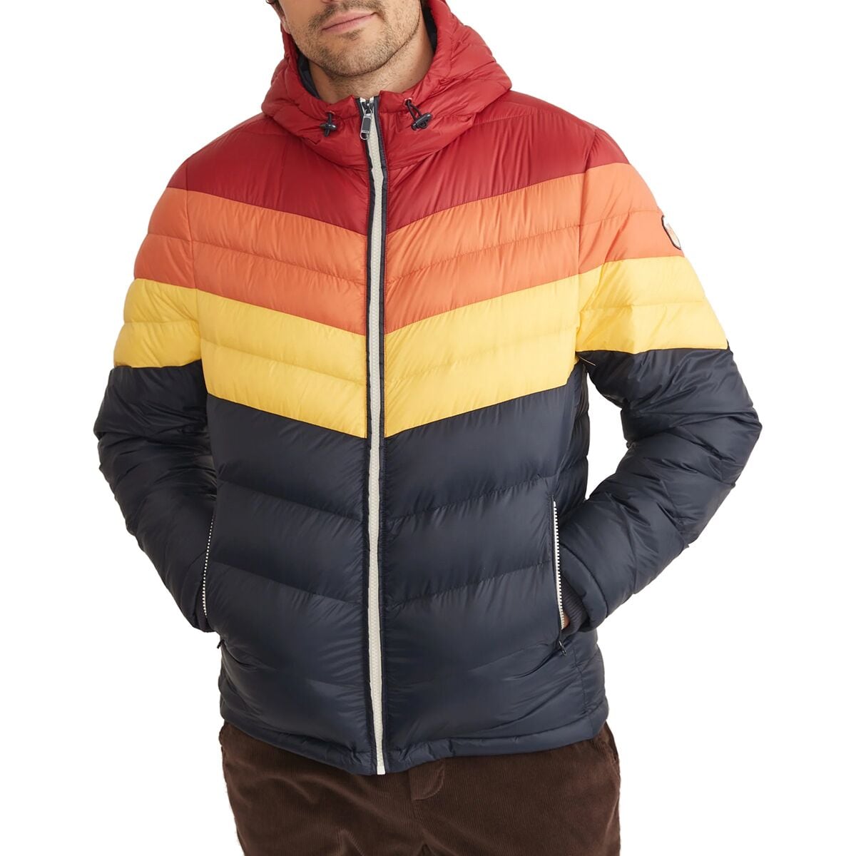 Archive Colorblock Puffer Jacket - Men