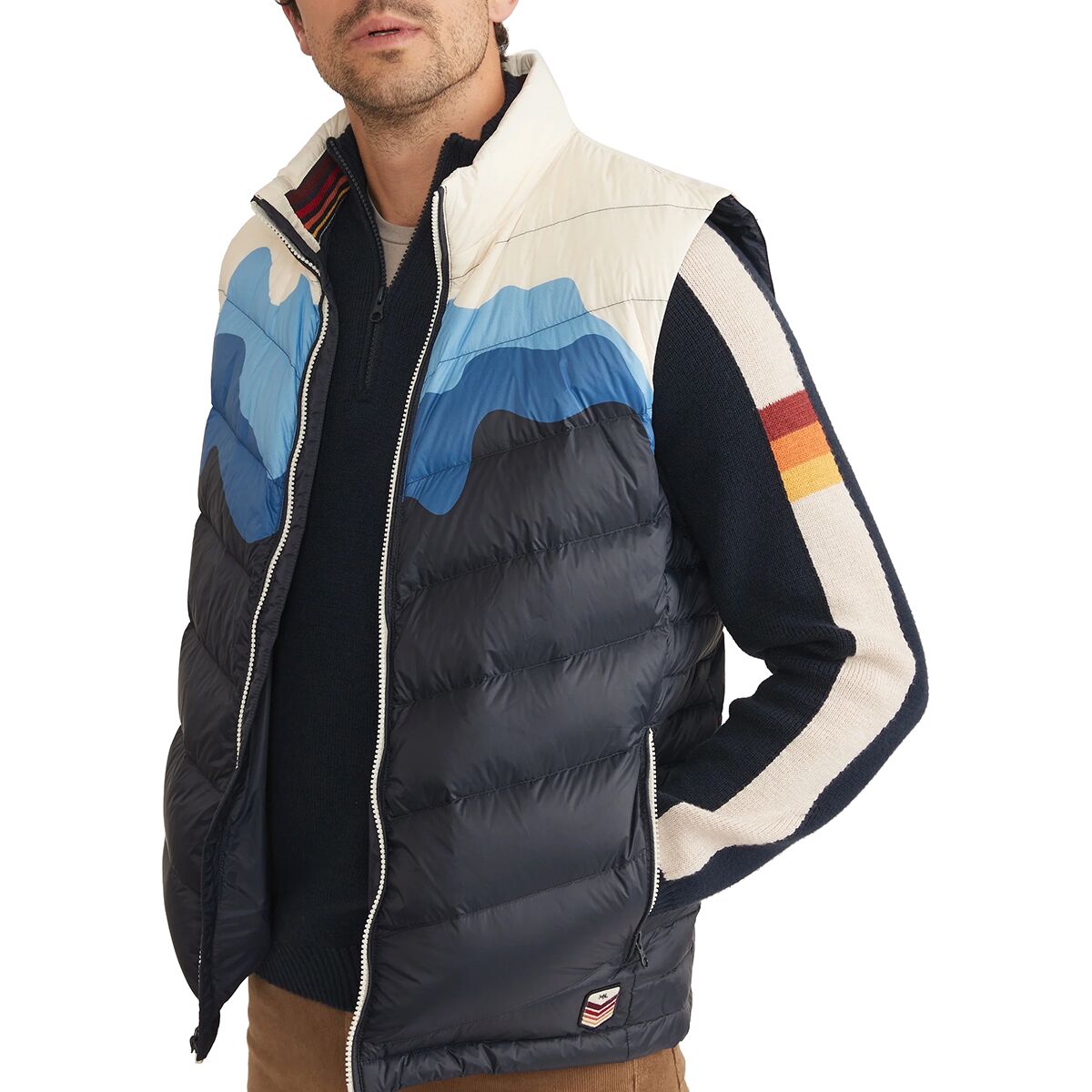 Marine Layer Archive Scenic Puffer Vest Men's Clothing