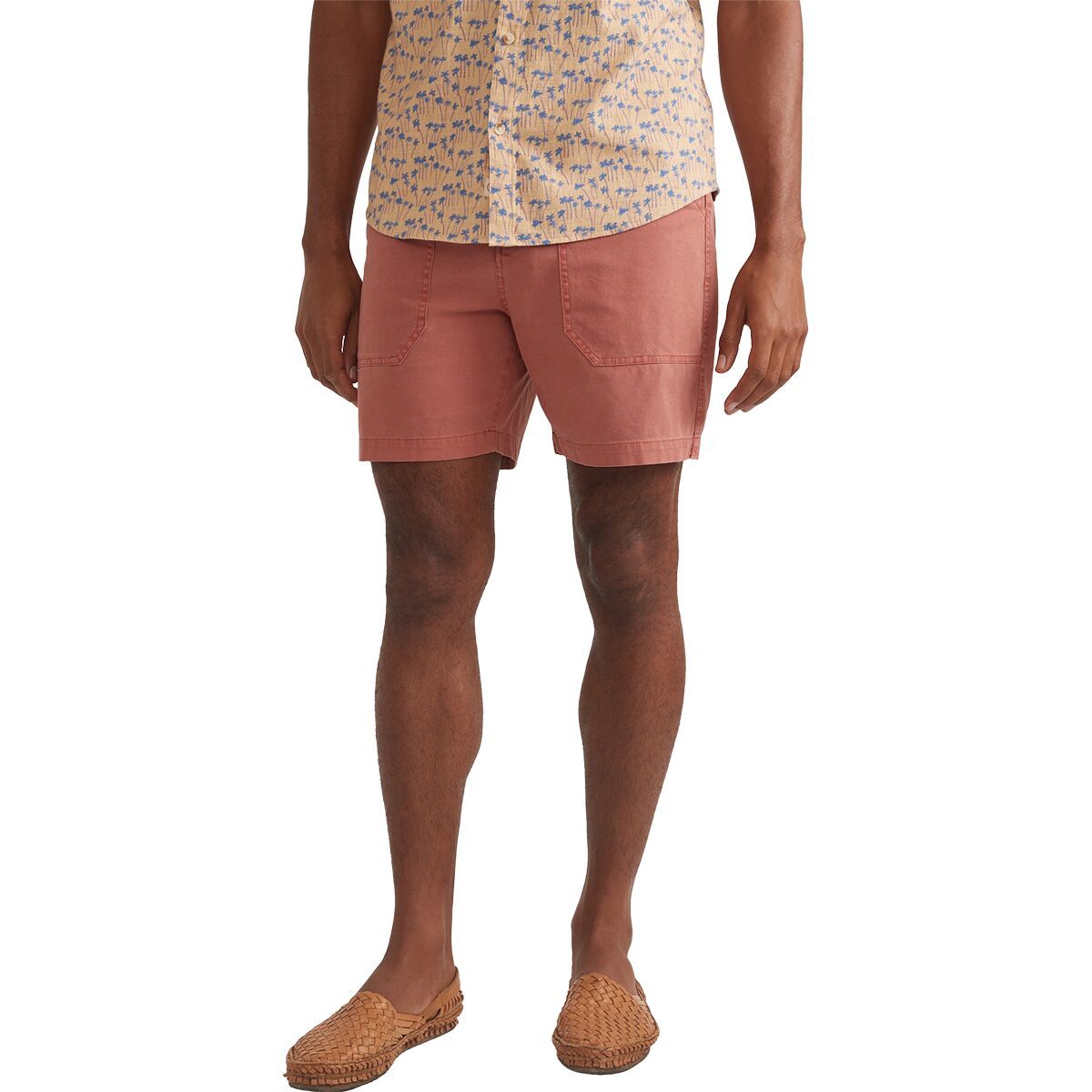 Image of Marine Layer Utility Short - Men's Etruscan Red, 33