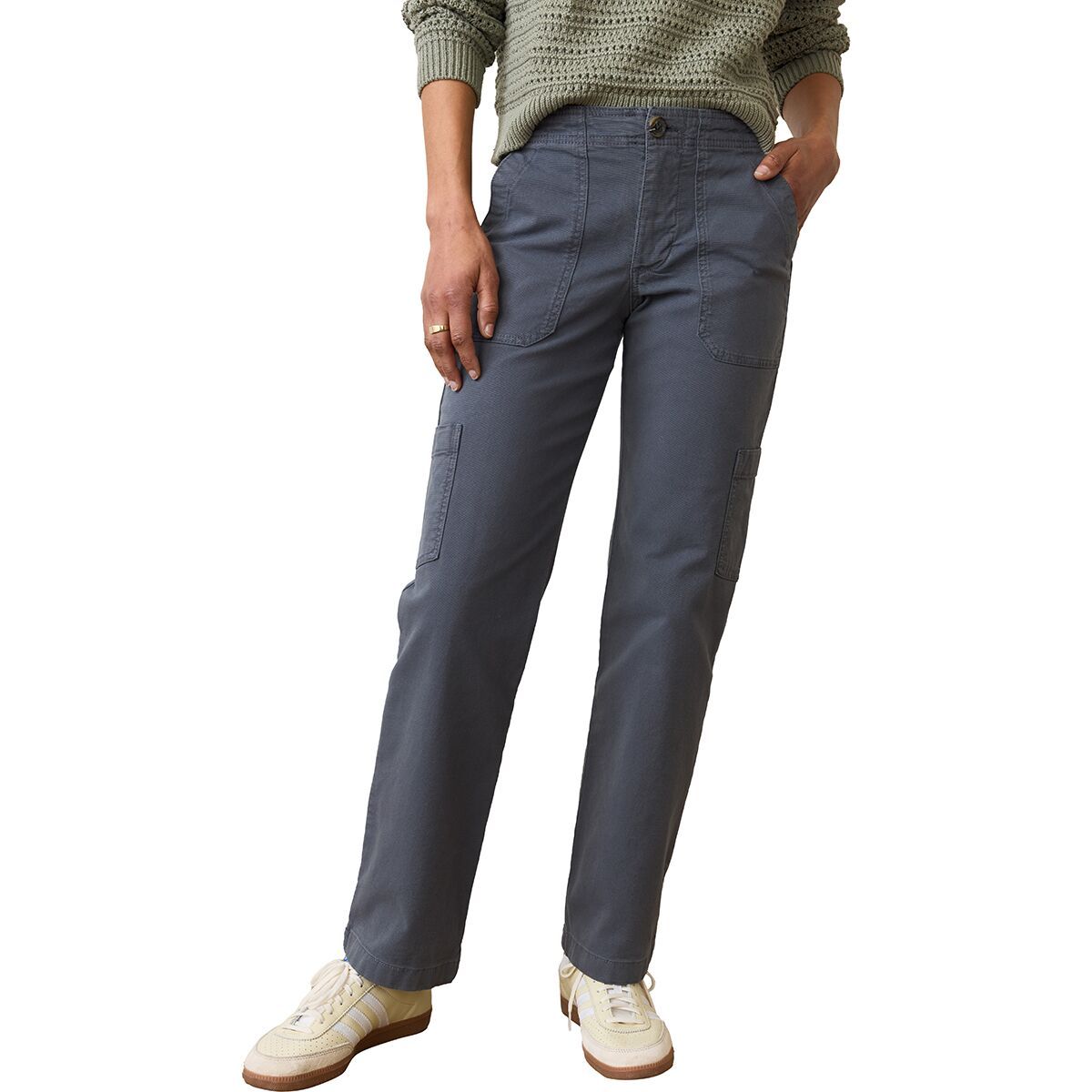 Image of Marine Layer Aria Straight Leg Utility Pant - Women's India Ink, 6