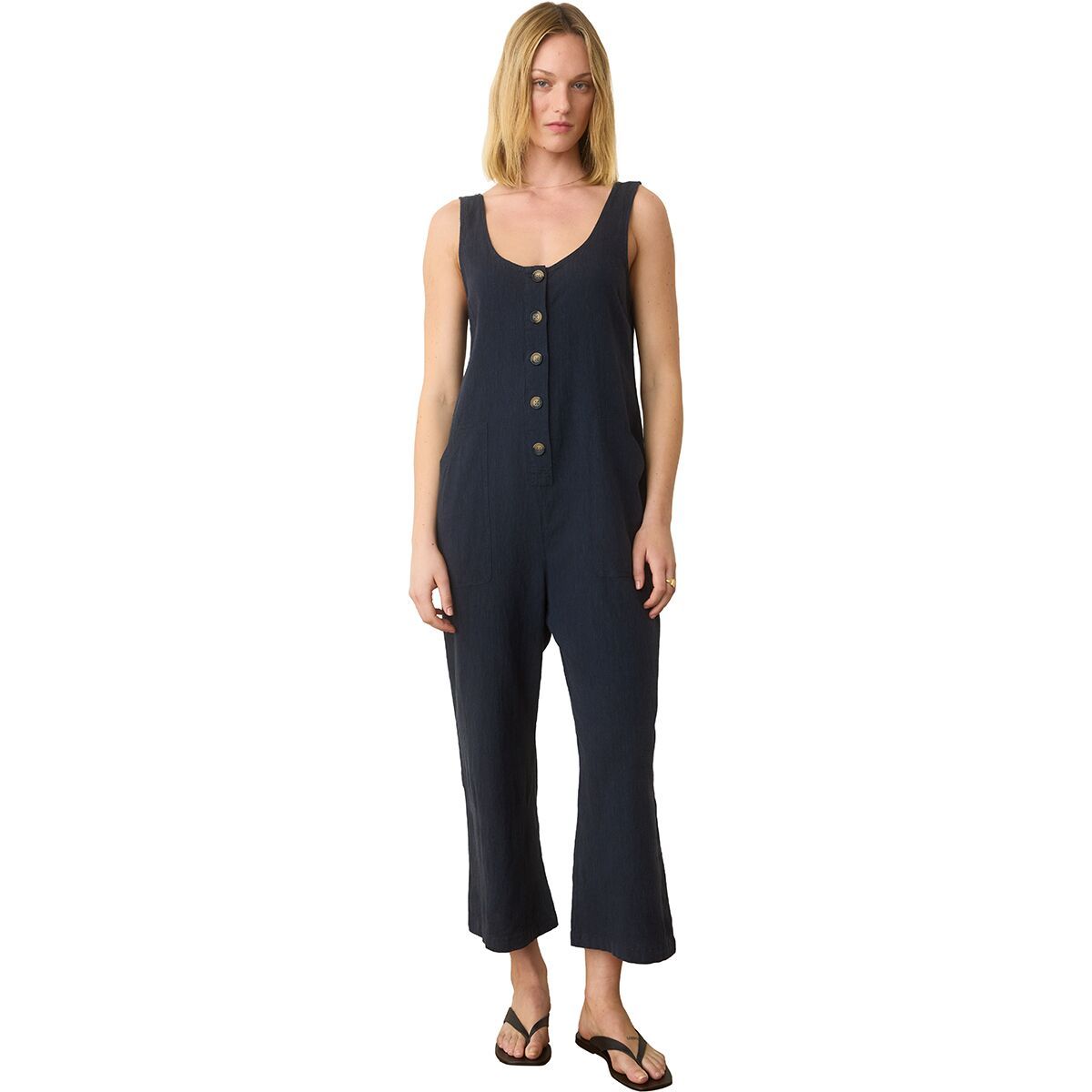 Image of Marine Layer Sydney Jumpsuit - Women's India Ink, XL