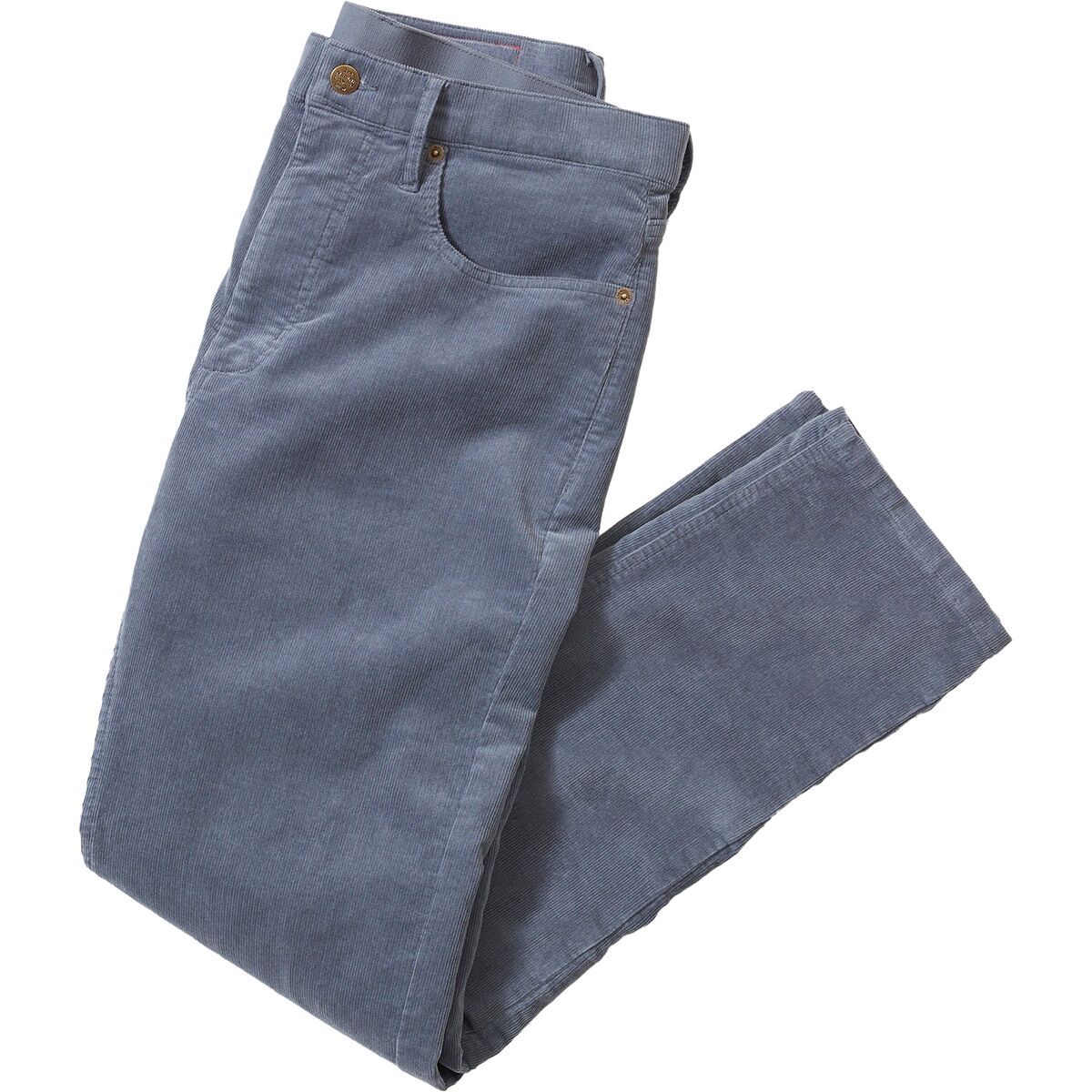 Image of Marine Layer 5 Pocket Corduroy Pant - Athletic Fit - Men's Faded Blue, 32x32