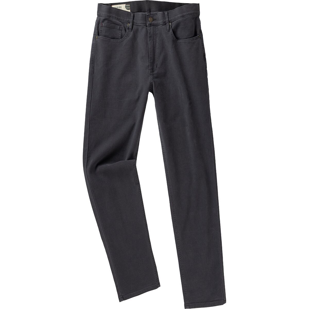 Image of Marine Layer 5 Pocket Stretch Terry Pant - Athletic Fit - Men's Faded Navy, 32x32