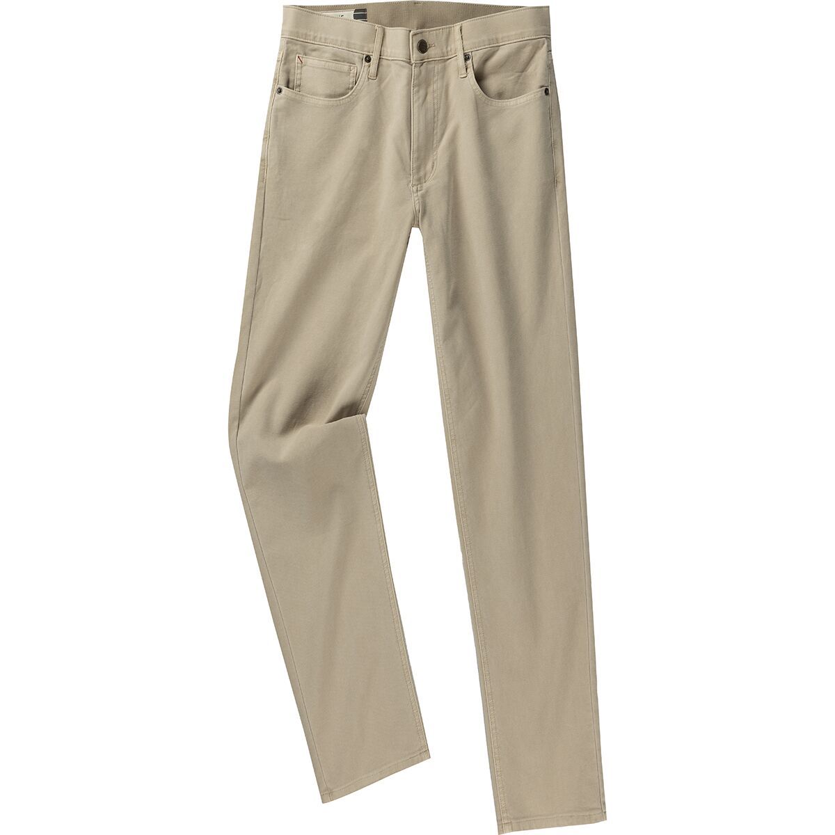 Image of Marine Layer 5 Pocket Stretch Terry Pant - Athletic Fit - Men's Khaki, 38x32