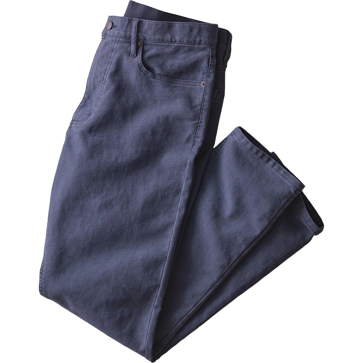 Image of Marine Layer 5 Pocket Stretch Terry Pant - Athletic Fit - Men's True Navy, 32x32