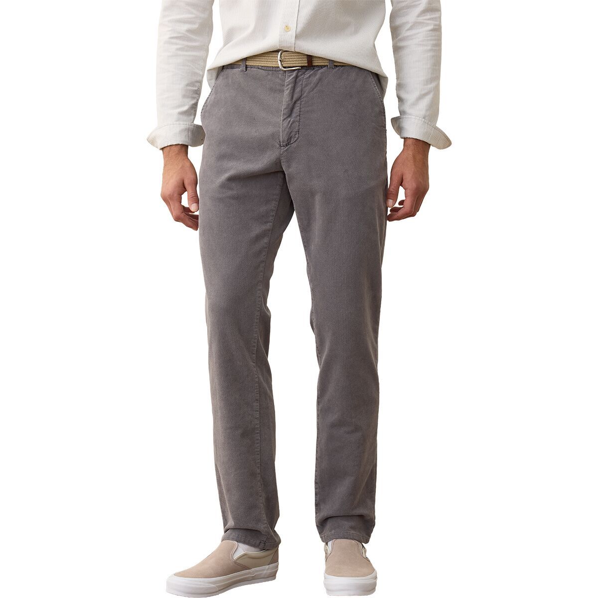 Image of Marine Layer Saturday Moleskin Chino - Slim Straight Pant - Men's Mockingbird, XL-32