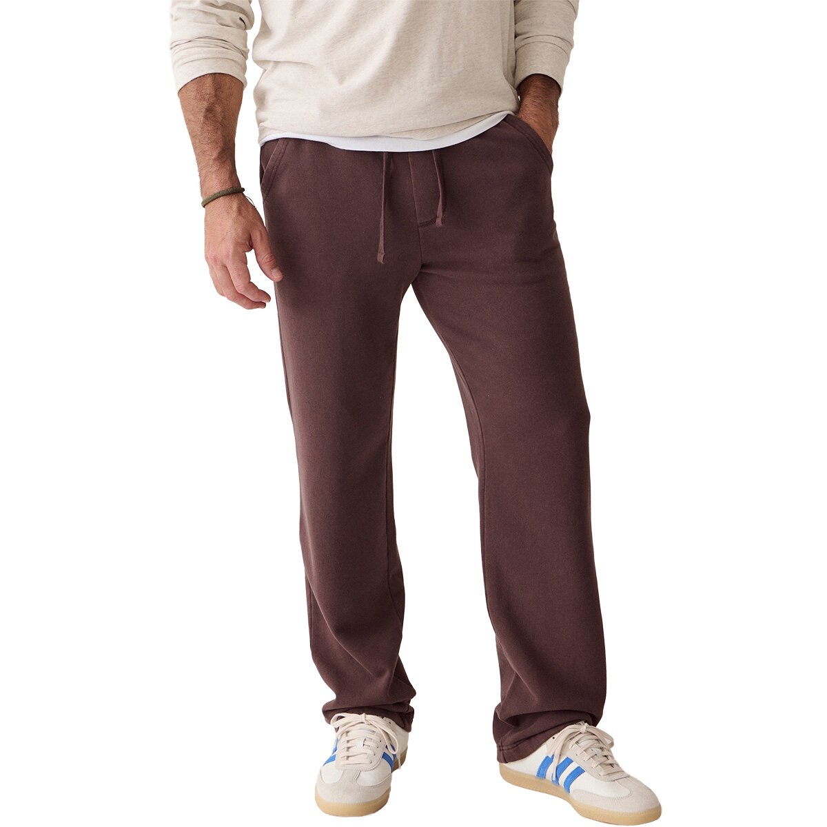 Image of Marine Layer Cloud 9 Fleece Sweatpant - Men's Java, L