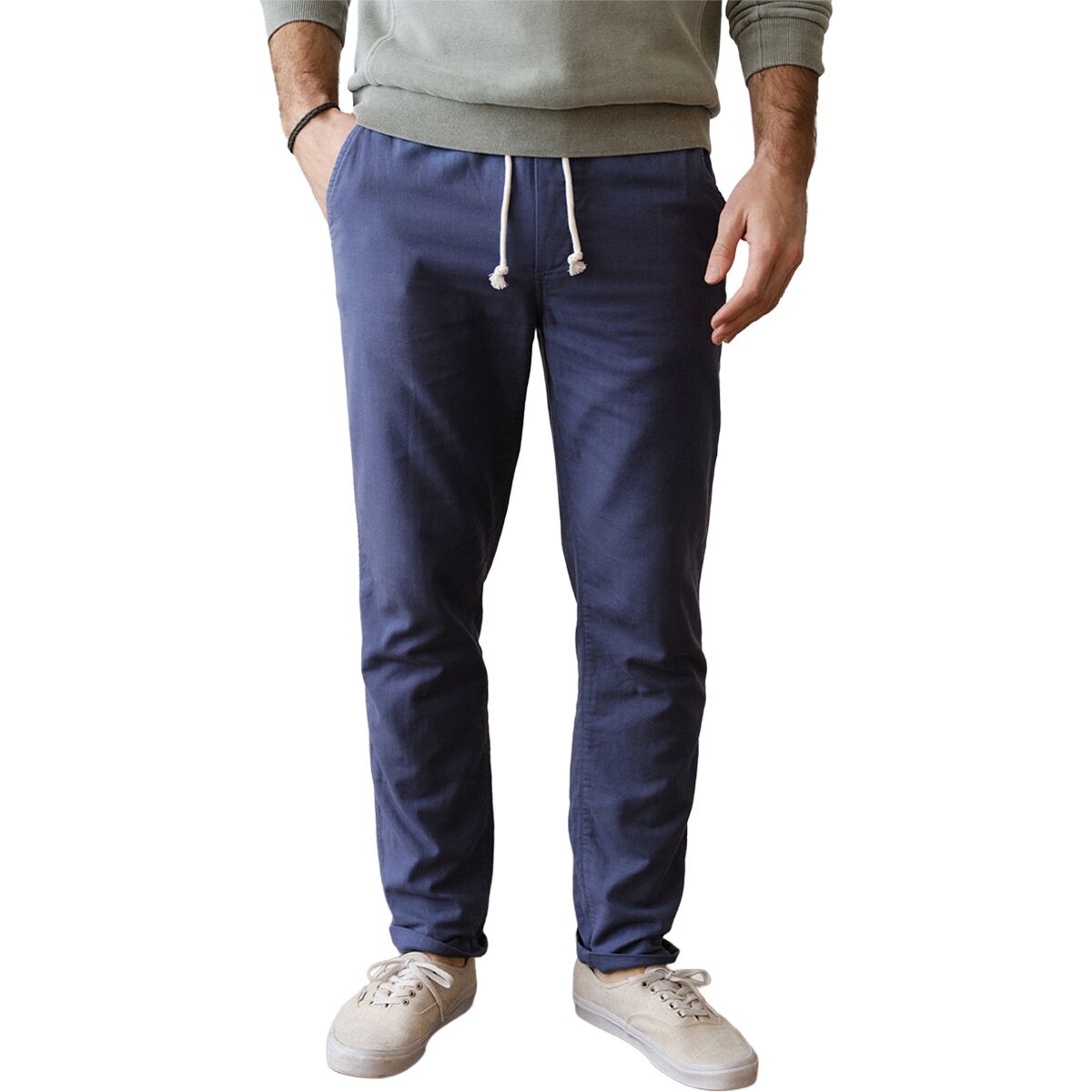 Image of Marine Layer Saturday Stretch Beach Athletic Fit Pant - Men's French Blue, S