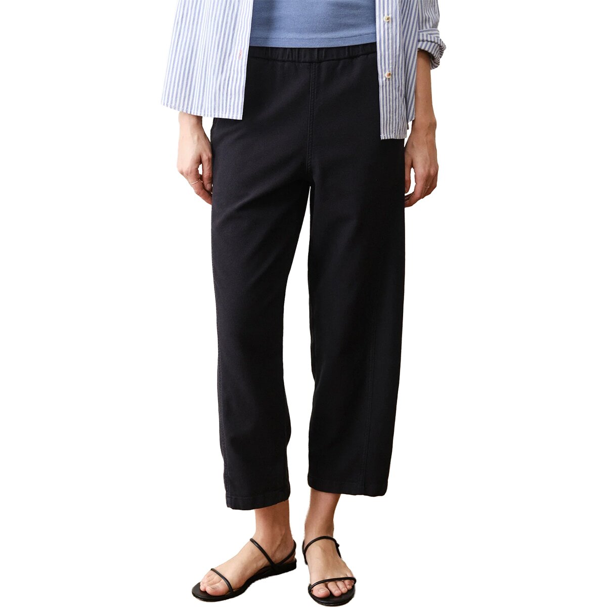 Image of Marine Layer Piper Pull-On Barrel Pant - Women's Black, XS