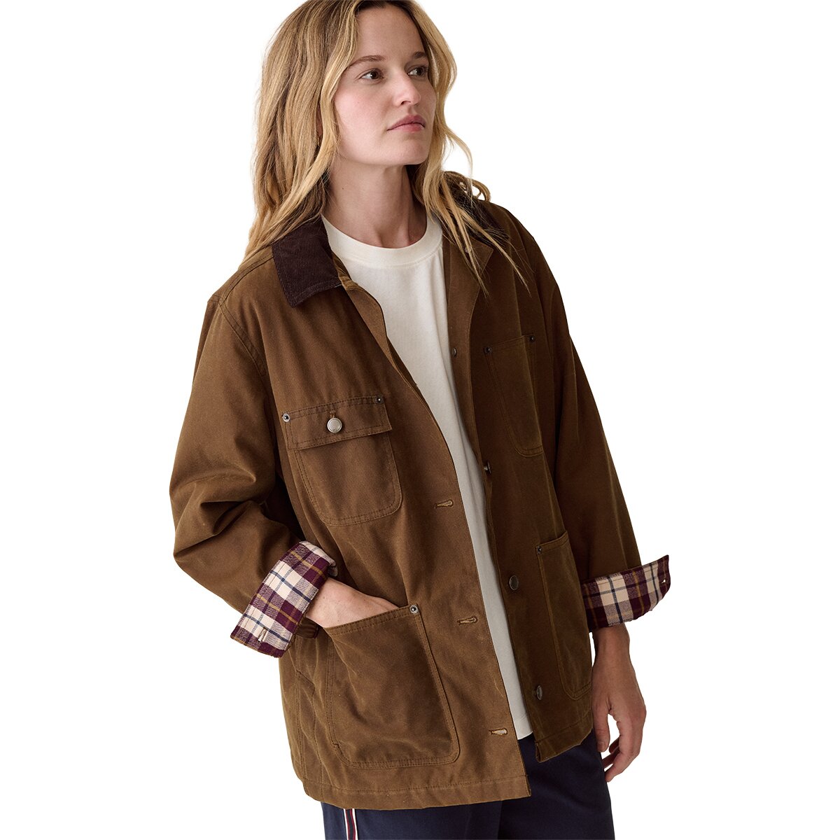 Image of Marine Layer Riley Barn Jacket - Women's Bronze, M