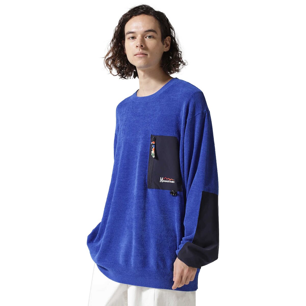 Manastash Manastash Mole Knit Crew Sweatshirt - Men's Yellow, L