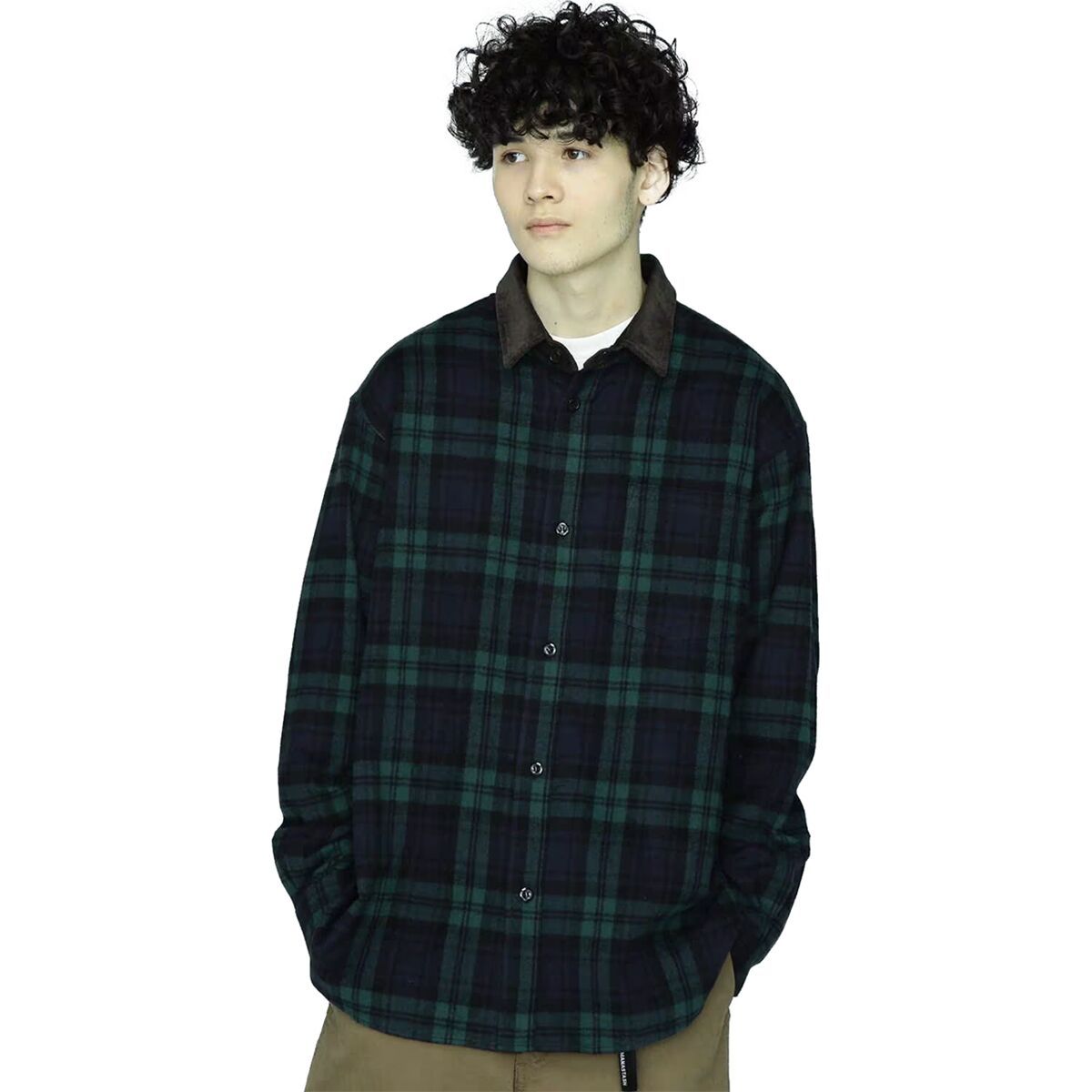 Image of Manastash Rancho Shirt - Men's Navy, L