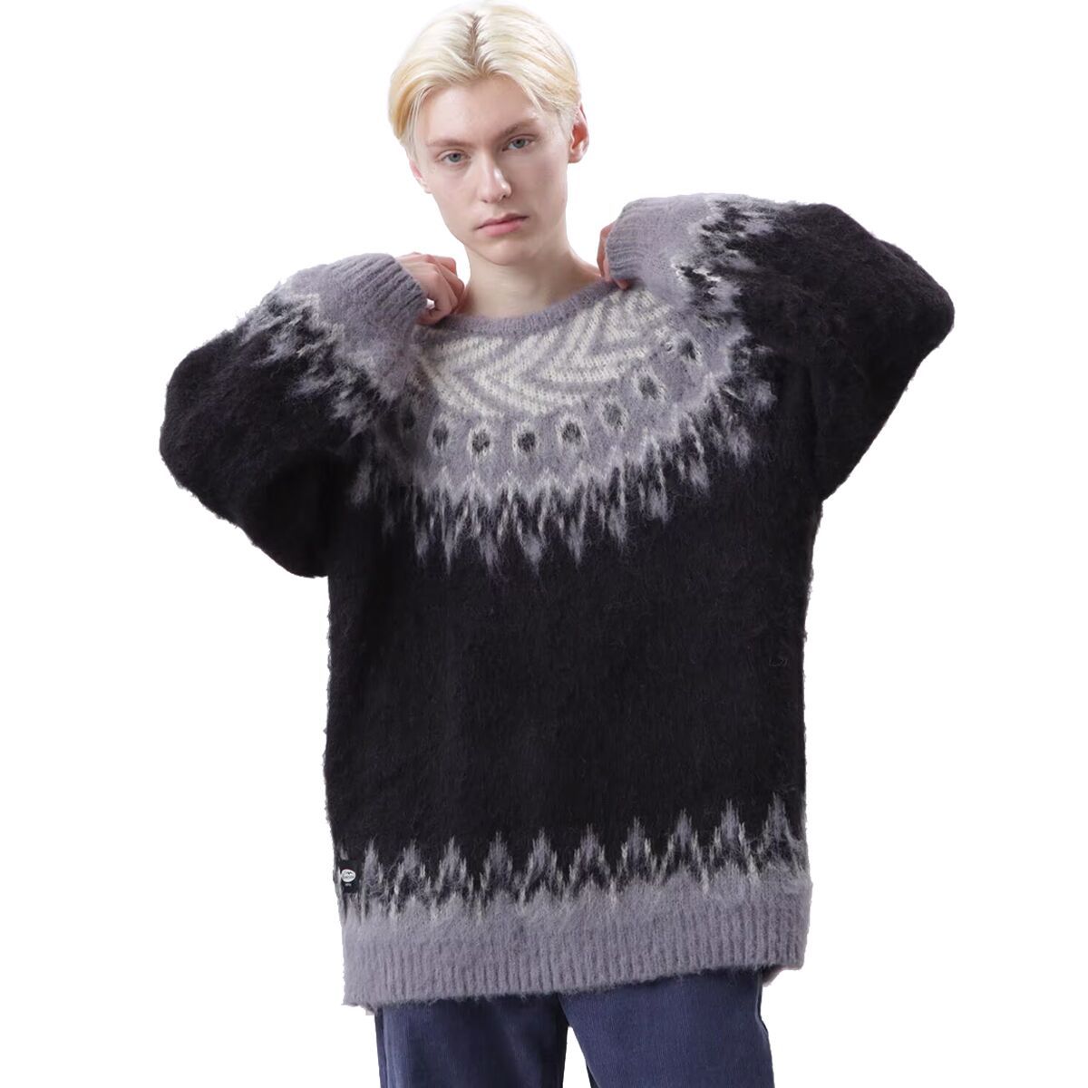 Manastash Aberdeen Nordic Sweater - Men's Black, M