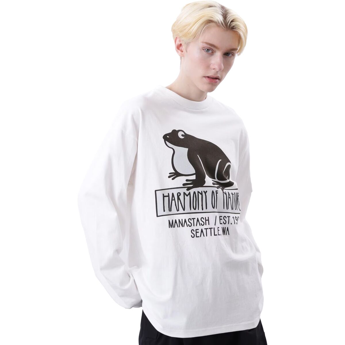 Image of Manastash Citee Hon Long-Sleeve T-Shirt - Men's White, S