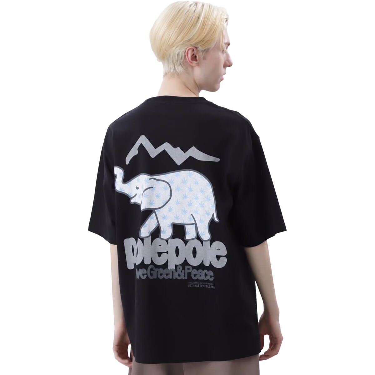 Image of Manastash Citee Polepole T-Shirt - Men's Black, S