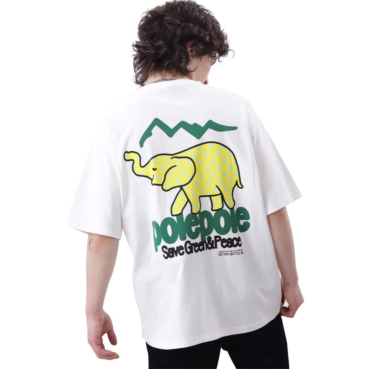 Manastash Citee Polepole T-Shirt - Men's White, S