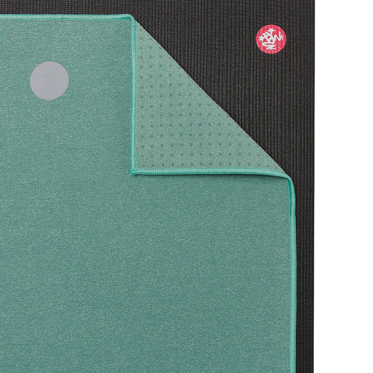 Manduka yogitoes ヨガラグ 61×173 グリーン Manduka Yogitoes Solid Yoga Mat Towel - Yoga