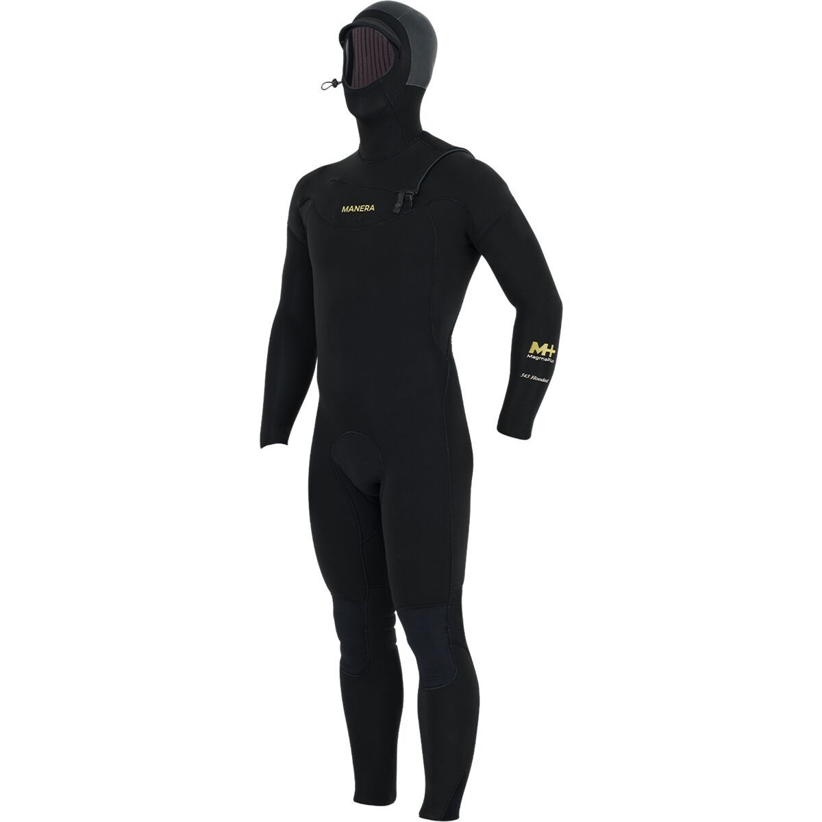 Image of Manera Magma Hooded FZ 5/4/3mm Wetsuit - Men's Black, MT