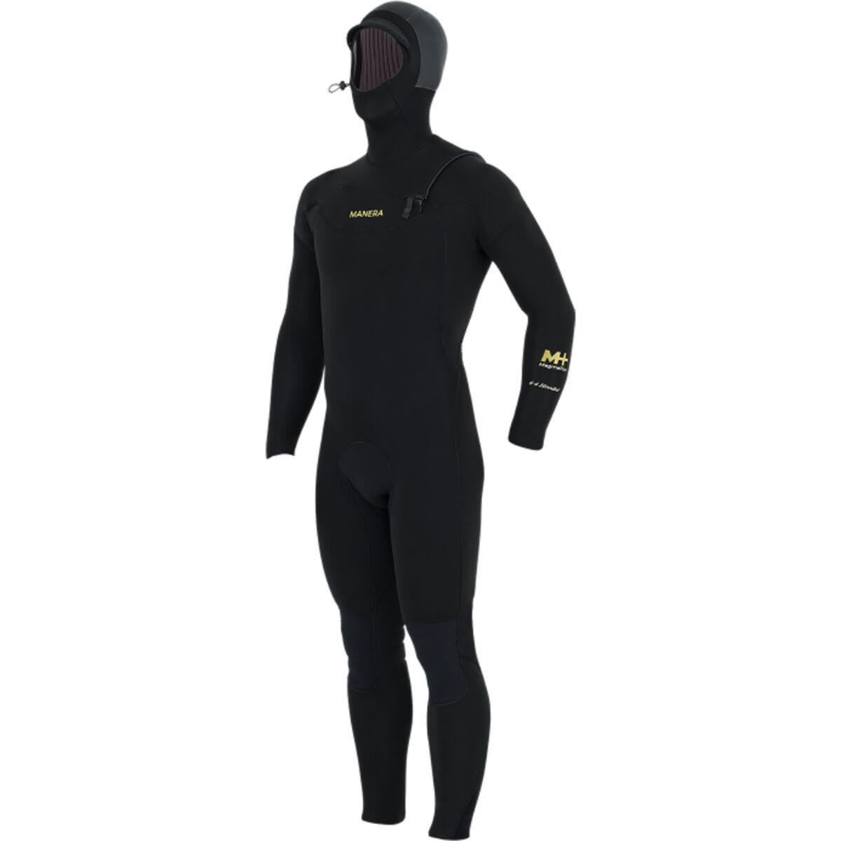 Image of Manera Magma Hooded FZ 6/4mm Wetsuit - Men's Black, LS