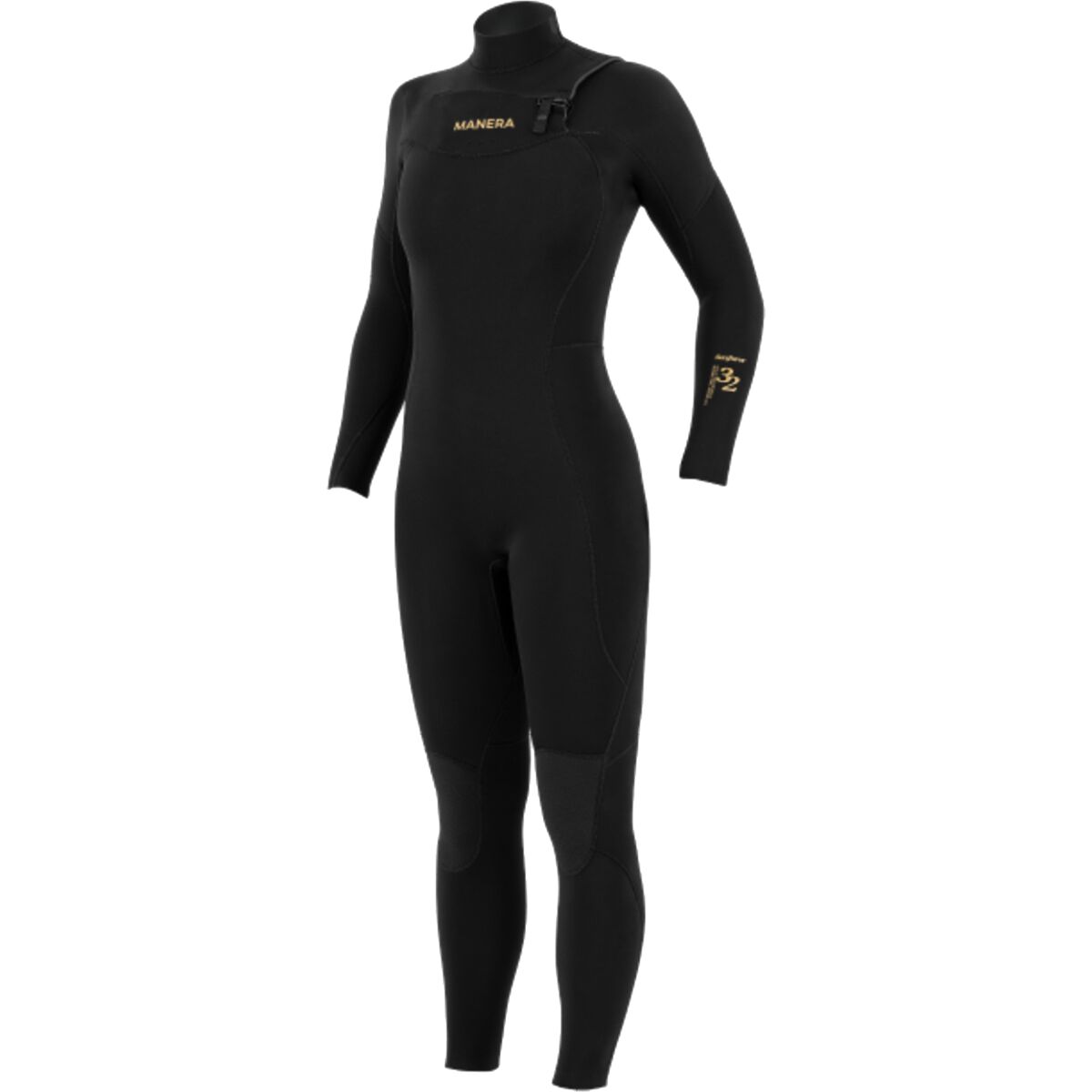Image of Manera Seafarer FZ 3/2mm Wetsuit - Women's Black, S